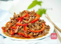 红椒炒肉(甜椒肉丝)的做法图解10