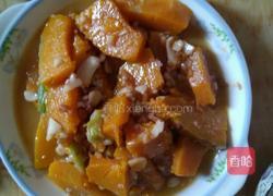 花生炒南瓜的做法图解9