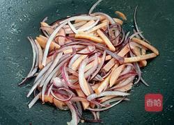 火腿炒洋葱的做法图解6