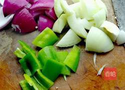 洋葱炒豆腐的做法图解3