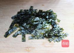 西兰花炒海苔鸡蛋的做法图解2