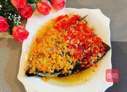 剁椒鱼头的做法图解7