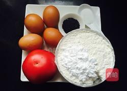 番茄蛋饼的做法图解1