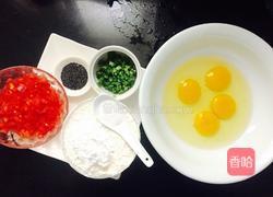 番茄蛋饼的做法图解2
