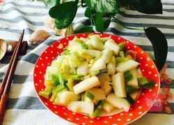 青椒炒山药的做法图解7