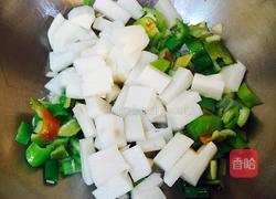 青椒炒山药的做法图解6