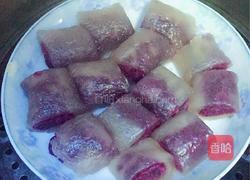 西米紫薯水晶卷的做法图解7