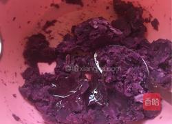 西米紫薯水晶卷的做法图解3