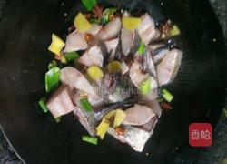 黑鱼炖茄子的做法图解4