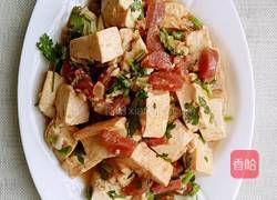香肠炒豆腐的做法图解8