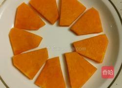 南瓜蒸红枣的做法图解3