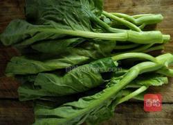 蒜蓉芥蓝的做法图解1