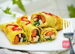 早餐鸡蛋卷饼的做法图解12