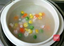 虾肉粥的做法图解8