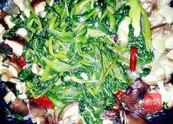 香菇菠菜的做法图解7