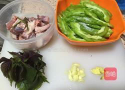 苦瓜焖鸭的做法图解1