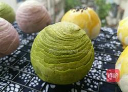 三色蛋黄酥的做法图解35