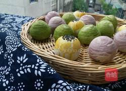 三色蛋黄酥的做法图解36