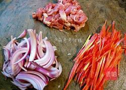 豆芽肉丝炒饼的做法图解7