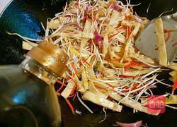 豆芽肉丝炒饼的做法图解11