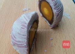 三色蛋黄酥的做法图解38