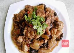 香菇炒鸡腿的做法图解8