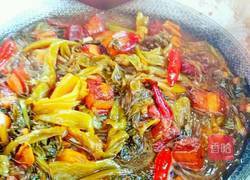 酸菜炖粉条的做法图解13