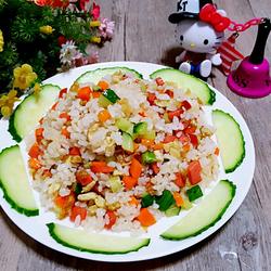 自制扬州炒饭的做法[图]