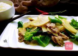青椒土豆片炒肉的做法图解14