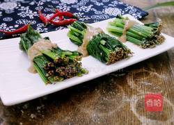 麻醬拌菠菜的做法圖解7