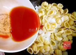 黑椒茄汁贝壳意面的做法图解10