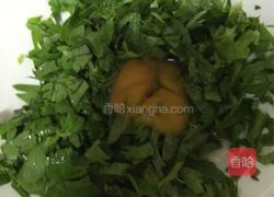 芹菜叶煎饼的做法图解2