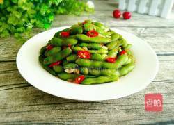 炒毛豆的做法图解8