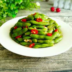 炒毛豆的做法[图]