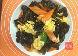 胡萝卜木耳炒鸡蛋的做法图解14