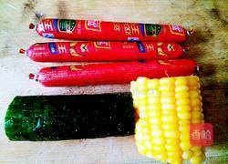 火腿玉米的做法图解1