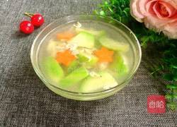 丝瓜虾皮汤的做法图解6