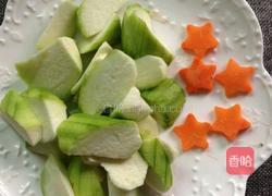 丝瓜虾皮汤的做法图解2