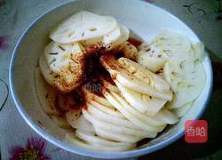 糖醋莲藕片的做法图解4