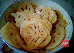 糖醋莲藕片的做法图解5