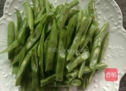 橄榄菜四季豆的做法图解2