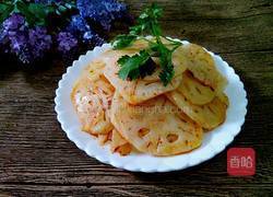 糖醋莲藕片的做法图解6