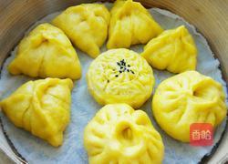 南瓜面核桃红糖包的做法图解22