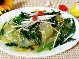 红油菠菜粉皮的做法[图]