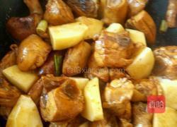 香菇土豆炖鸡肉的做法图解5