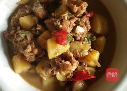土豆炖鸡腿的做法图解8