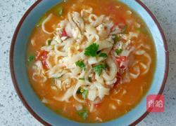 番茄鸡蛋汤面的做法图解11