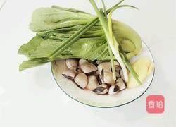 沙白芥菜汤的做法图解1