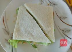 蔬菜三明治的做法图解11