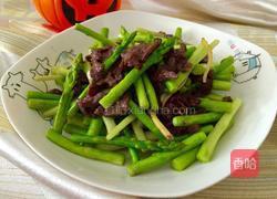 芦笋炒牛肉的做法图解7